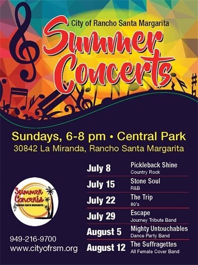 aliso laguna news rsm summer concert series aliso laguna news summer concert flyer