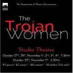trojan women black logo