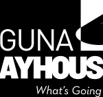 laguna playhouse logo black and white