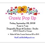 create pop up