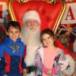 santa two kids
