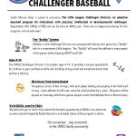 flyer for challenger baseball