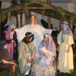 nativity chalk walk