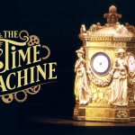 the time machine gold clock