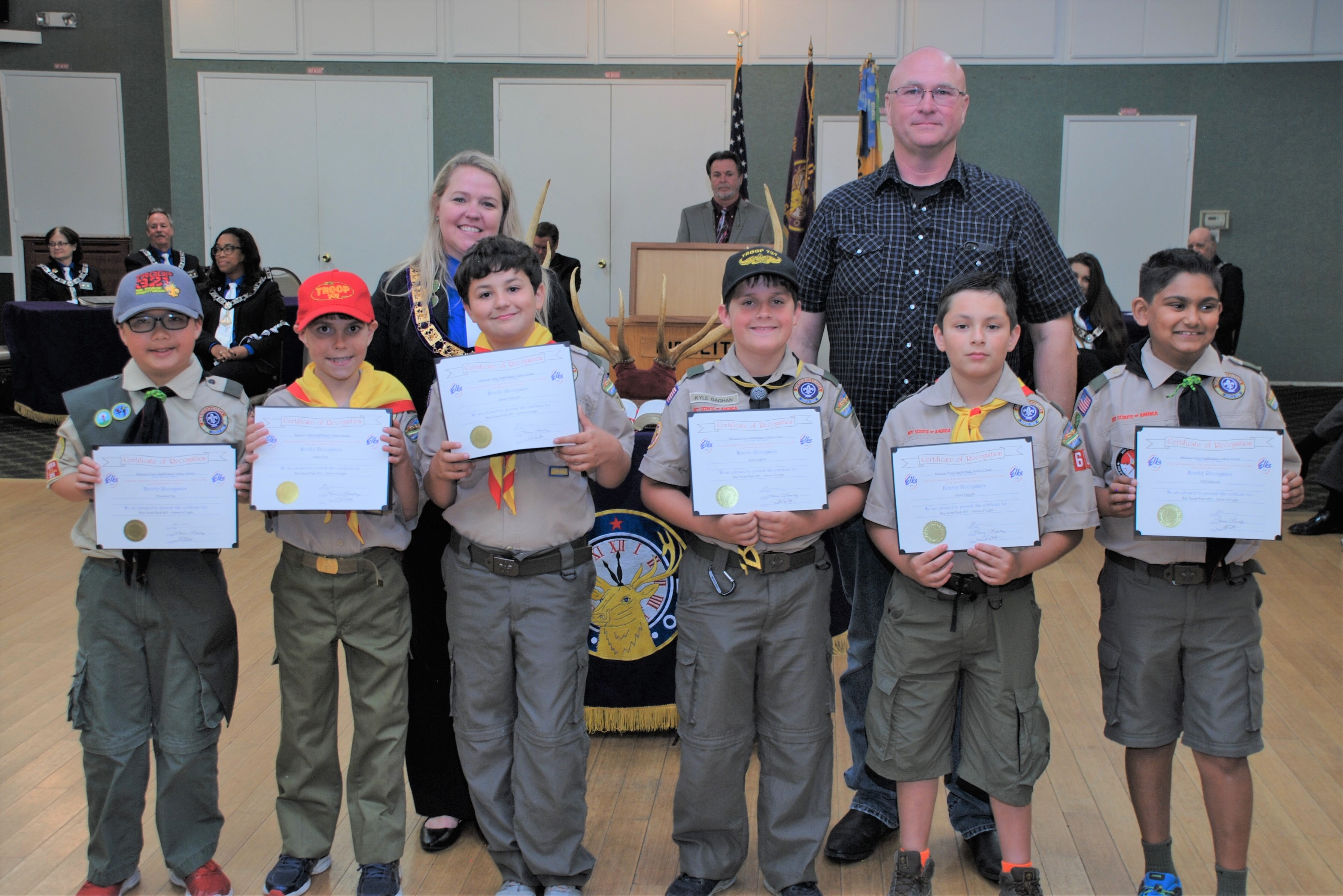 Elks Lodge #2444 Youth Appreciation Night
