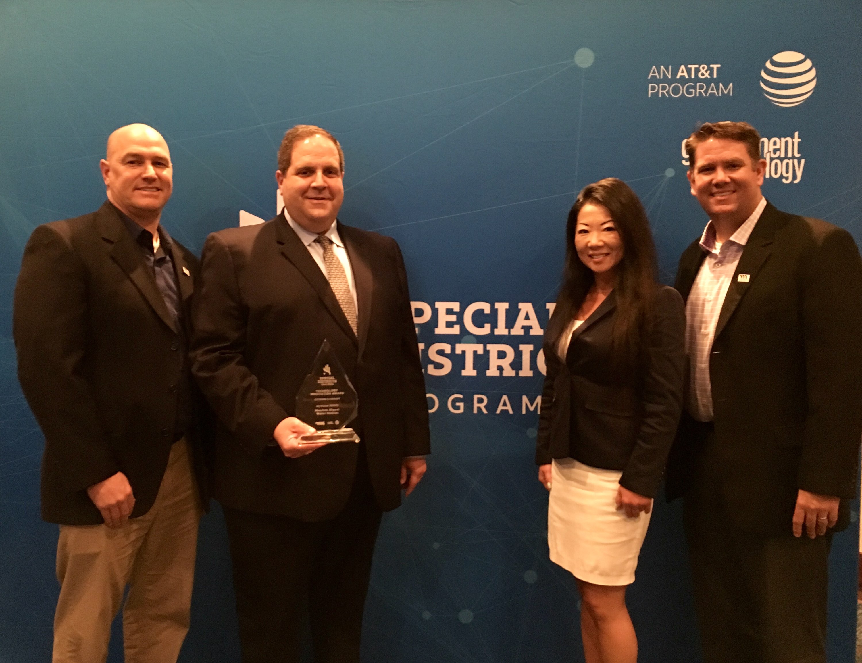 Moulton Niguel Water District given a technology innovation award for its customer portal