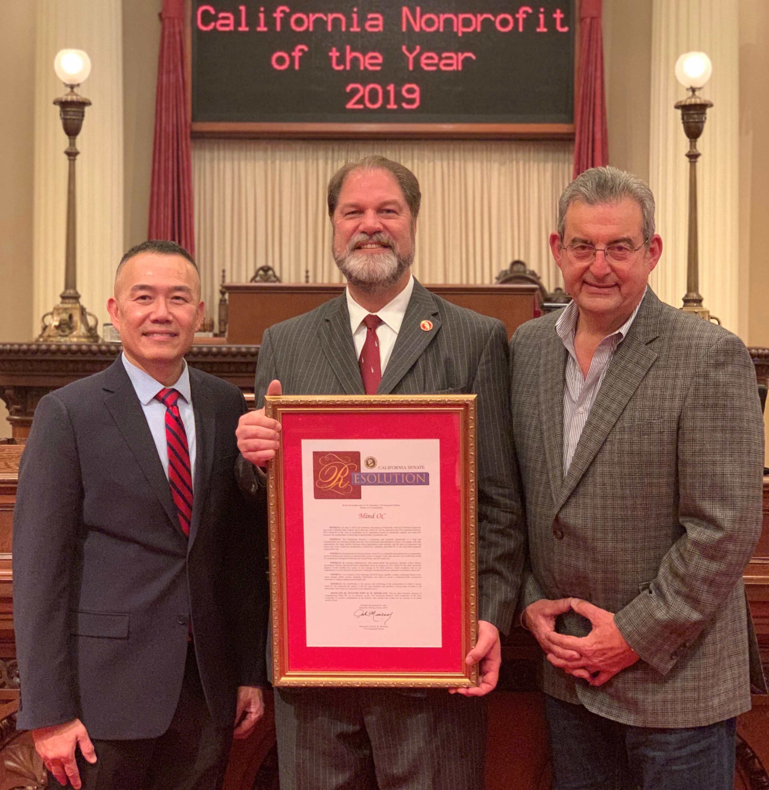 Moorlach Names Mind OC Nonprofit of the Year
