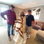 brown blanket