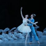 blue ballet costume
