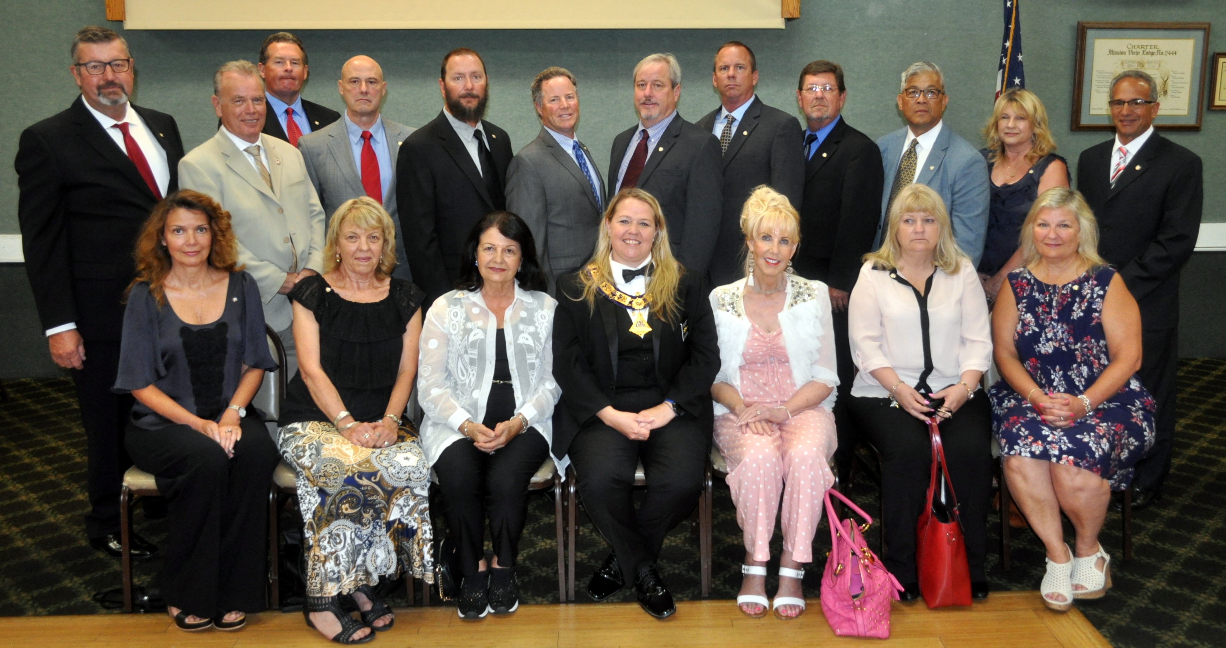 Eighteen Saddleback Valley residents join Elks
