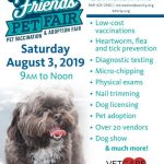 furry friends logo flyer
