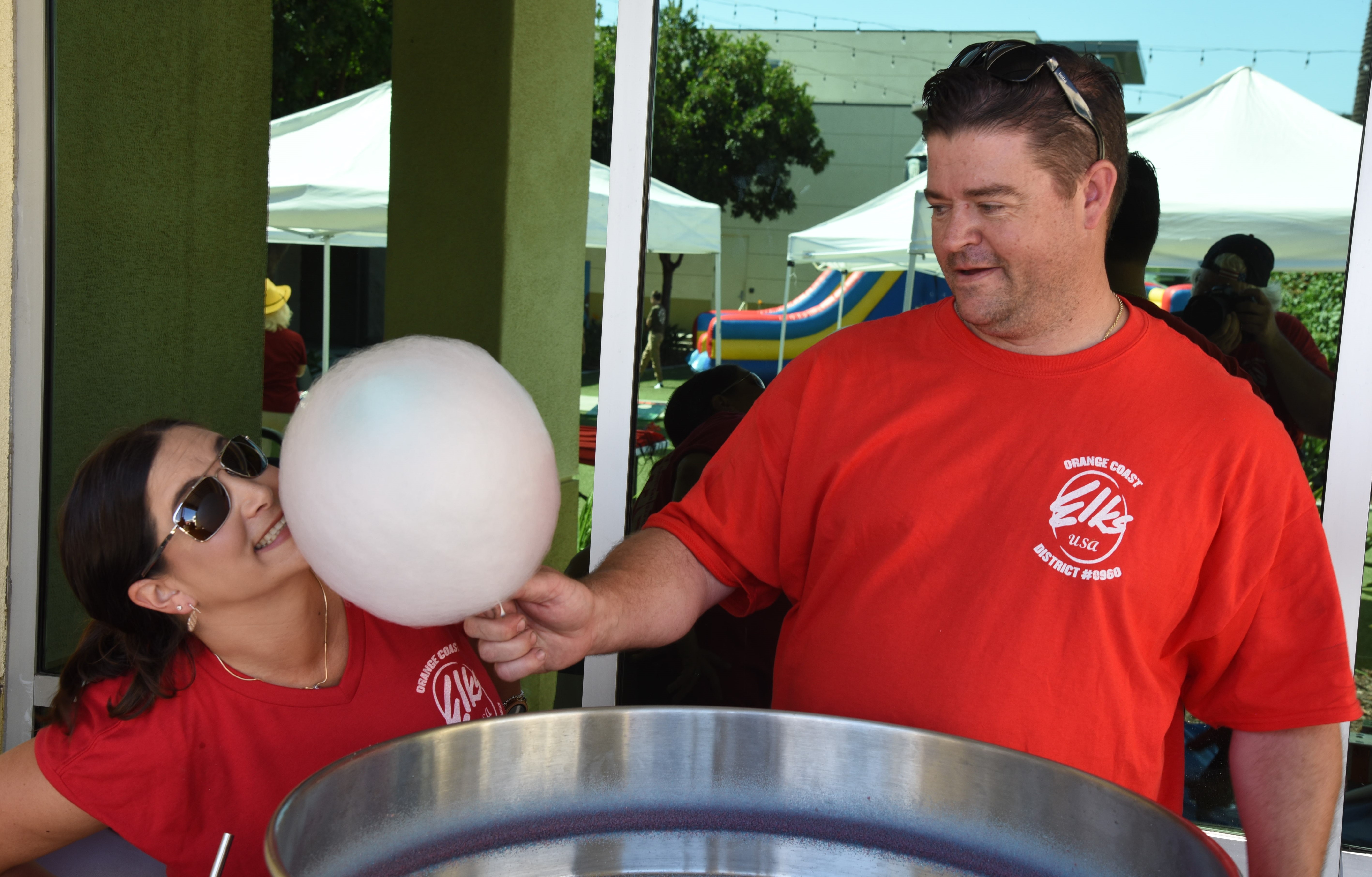 ELKS PARTY IN THE PARK AT THE O.C. RESCUE MISSION