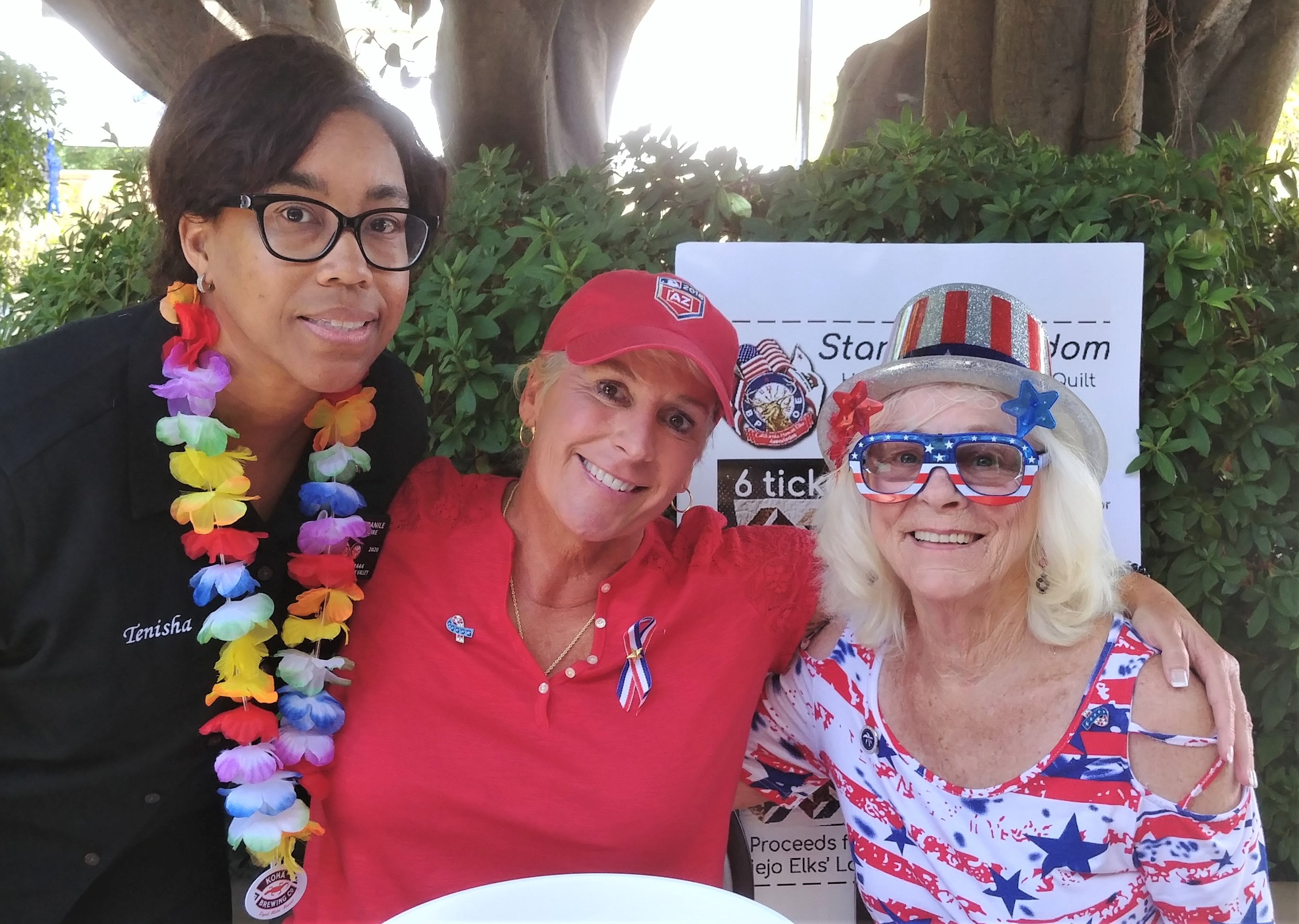 Elks take a break for Labor Day party