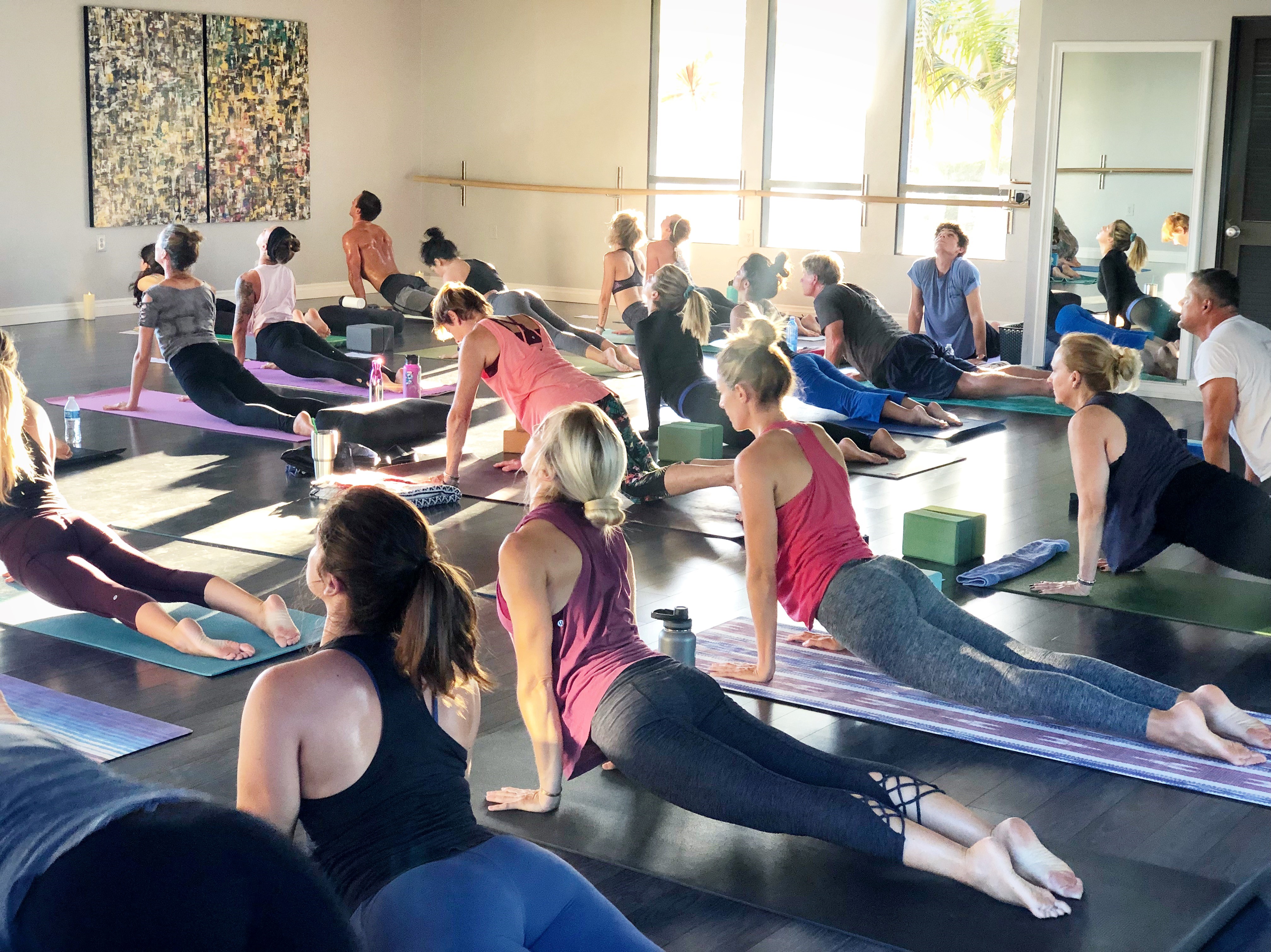 Enjoy a free yoga class at iHeart Yoga for donating blood
