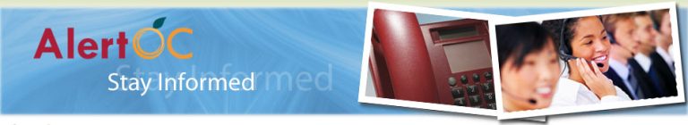 Are you signed up for AlertOC? 